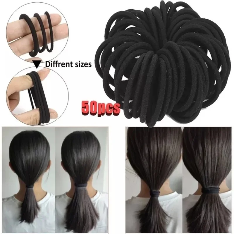 500/50pcs Hair Tie Girls with Black Hair Tie High Elastic Rubber Band for Women Men Thin Hair Tie Hair Accessories Hair Ties
500/50pcs Hair Tie Girls with Black Hair Tie High Elastic Rubber Band for Women Men Thin Hair Tie Hair Accessories Hair Ties