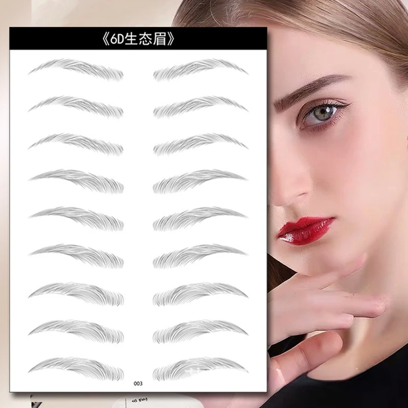 Eyebrows Stickers Lasting Fashion Face Decoration Pretty Black Ecological Waterproof False Eyebrow Tattoo Stickers Cosmetic
Eyebrows Stickers Lasting Fashion Face Decoration Pretty Black Ecological Waterproof False Eyebrow Tattoo Stickers Cosmetic