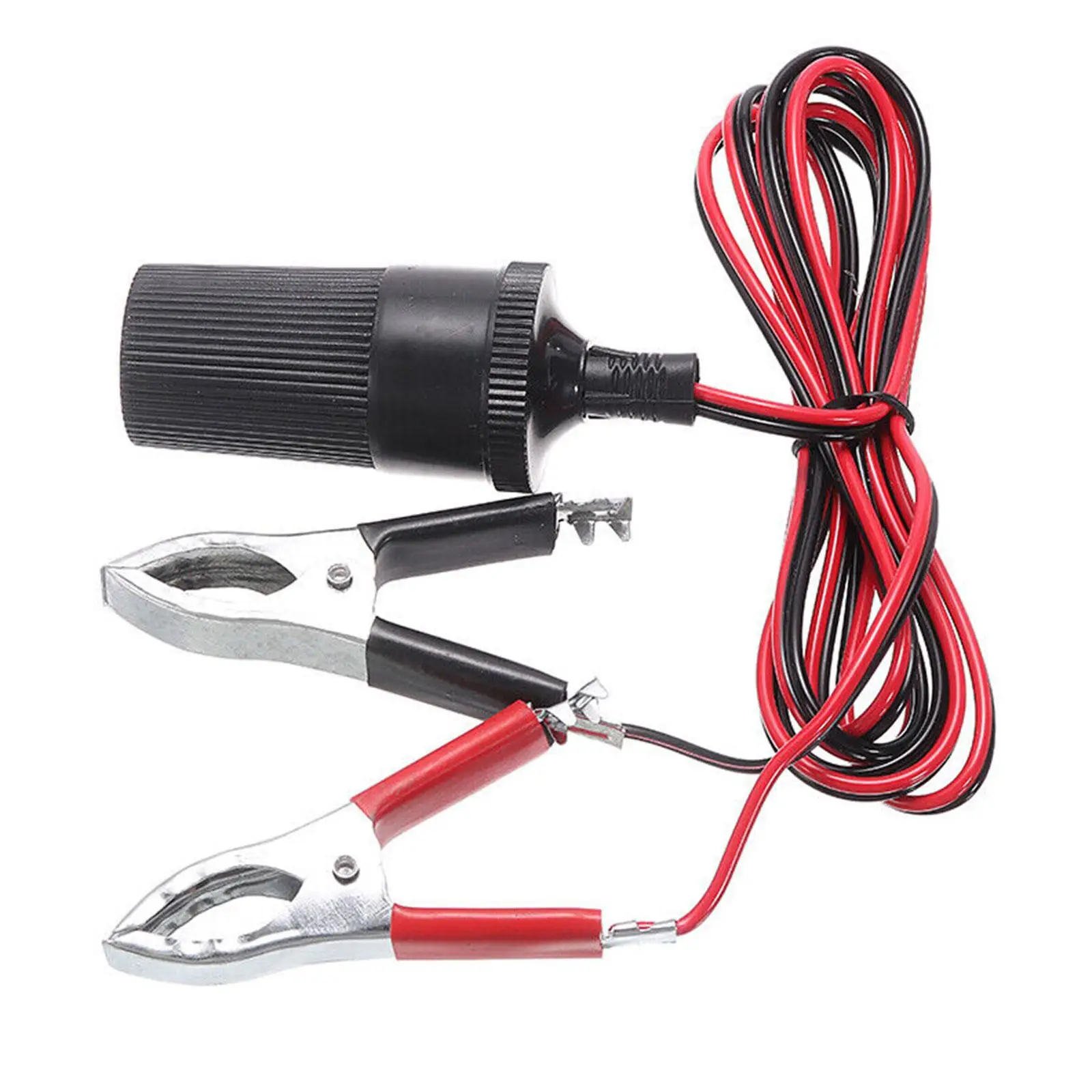 Universal 12V Car Auxiliary Cigarette Lighter Socket Cord Extension Power Clips Adapter Battery Connector Crocodile V9R5
Universal 12V Car Auxiliary Cigarette Lighter Socket Cord Extension Power Clips Adapter Battery Connector Crocodile V9R5