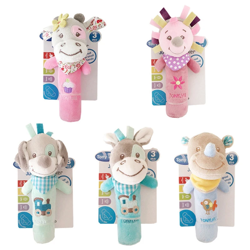 Baby Animal Hand Bell Rattle Soft Rattle Toy Newborn Rattle Mobiles Baby Toys Cute Plush Baby Toys 0-12 Months Children Gift
Baby Animal Hand Bell Rattle Soft Rattle Toy Newborn Rattle Mobiles Baby Toys Cute Plush Baby Toys 0-12 Months Children Gift