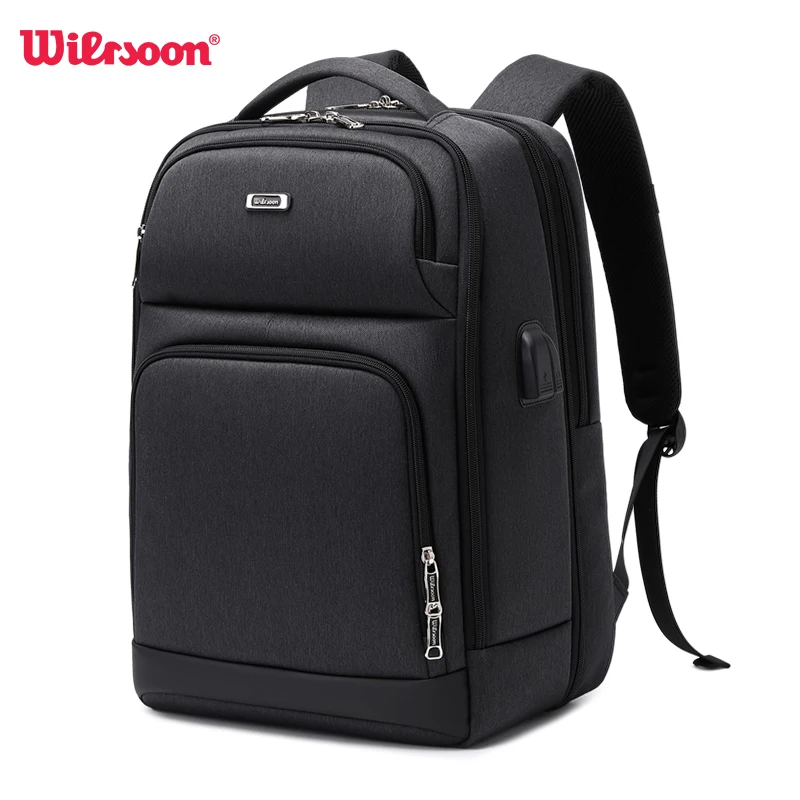 Wiersoon Large Capacity Fashion Men Backpacks 15.6 Inch Laptop Backpack USB Charging Rucksack School Business Travel Backpack
Wiersoon Large Capacity Fashion Men Backpacks 15.6 Inch Laptop Backpack USB Charging Rucksack School Business Travel Backpack