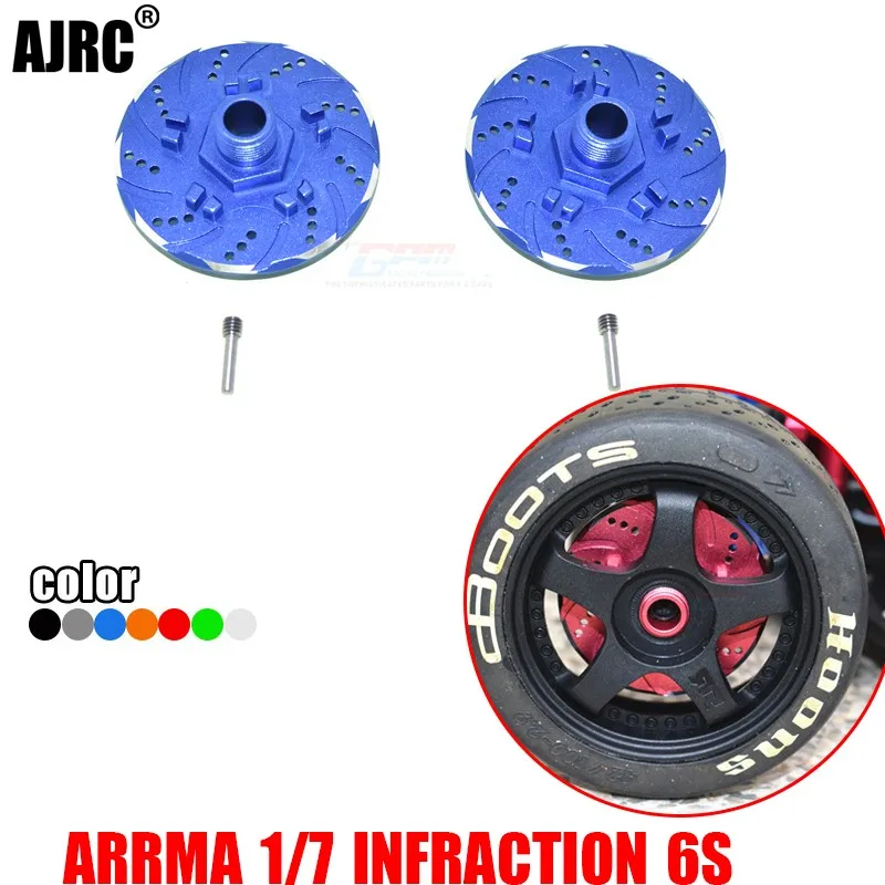 ARRMA 1/7 INFRACTION 6S thickened 6MM dragon claw type hexagon simulation brake disc/adapter AR310447
ARRMA 1/7 INFRACTION 6S thickened 6MM dragon claw type hexagon simulation brake disc/adapter AR310447