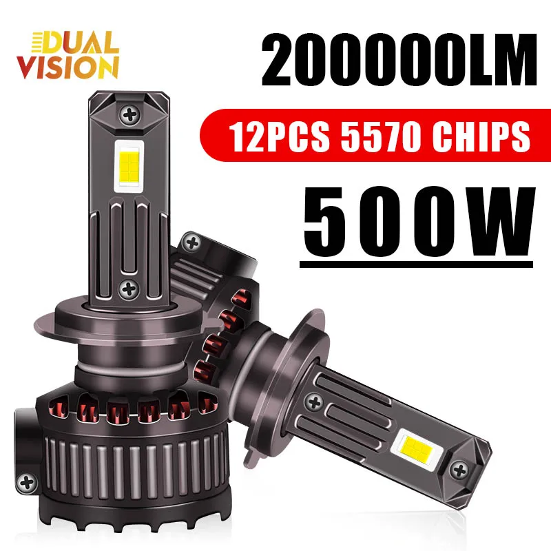 H7 LED Car Lamp H4 200000LM 500W HB3 9005 H1 H8 H9 H11 5570 CSP HB4 9006 9012 Led Headlight Fog Light Led Lights For Auto 12V
H7 LED Car Lamp H4 200000LM 500W HB3 9005 H1 H8 H9 H11 5570 CSP HB4 9006 9012 Led Headlight Fog Light Led Lights For Auto 12V