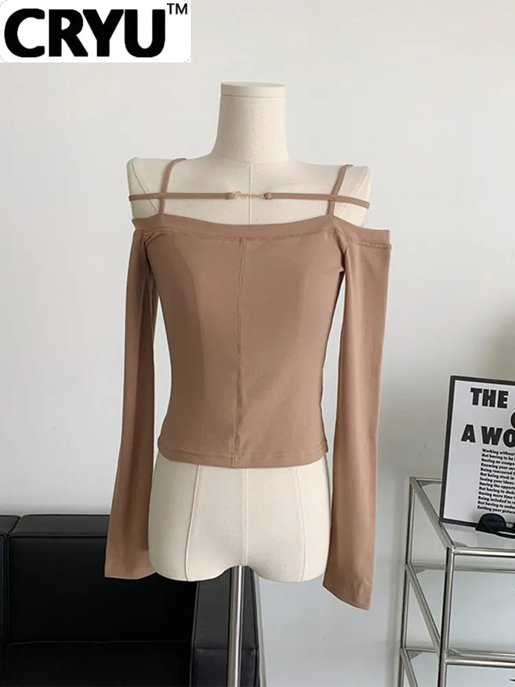 Autumn Winter Women New Slash Neck Solid Color Tight Fitting Crop Top Slim Long Sleeve Stretch Cross Design Sexy Female Blouses
Autumn Winter Women New Slash Neck Solid Color Tight Fitting Crop Top Slim Long Sleeve Stretch Cross Design Sexy Female Blouses