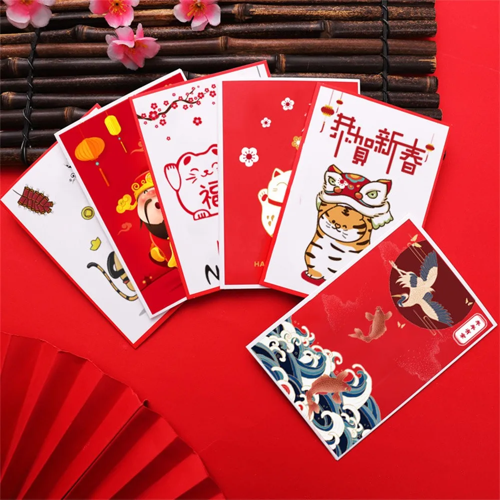 2022 Year Of The Tiger Greeting Card CNY Spring Festival Gift Card Blessing Card Wedding Festival Conference Celebration Gift
2022 Year Of The Tiger Greeting Card CNY Spring Festival Gift Card Blessing Card Wedding Festival Conference Celebration Gift