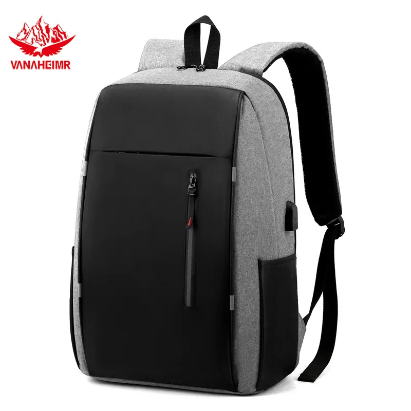 Vanaheimr Popular Oxford Cloth Zipper Men's Business Computer Bag Multi-Functional USB Seismic Backpack Large-Capacity Backpacks
Vanaheimr Popular Oxford Cloth Zipper Men's Business Computer Bag Multi-Functional USB Seismic Backpack Large-Capacity Backpacks