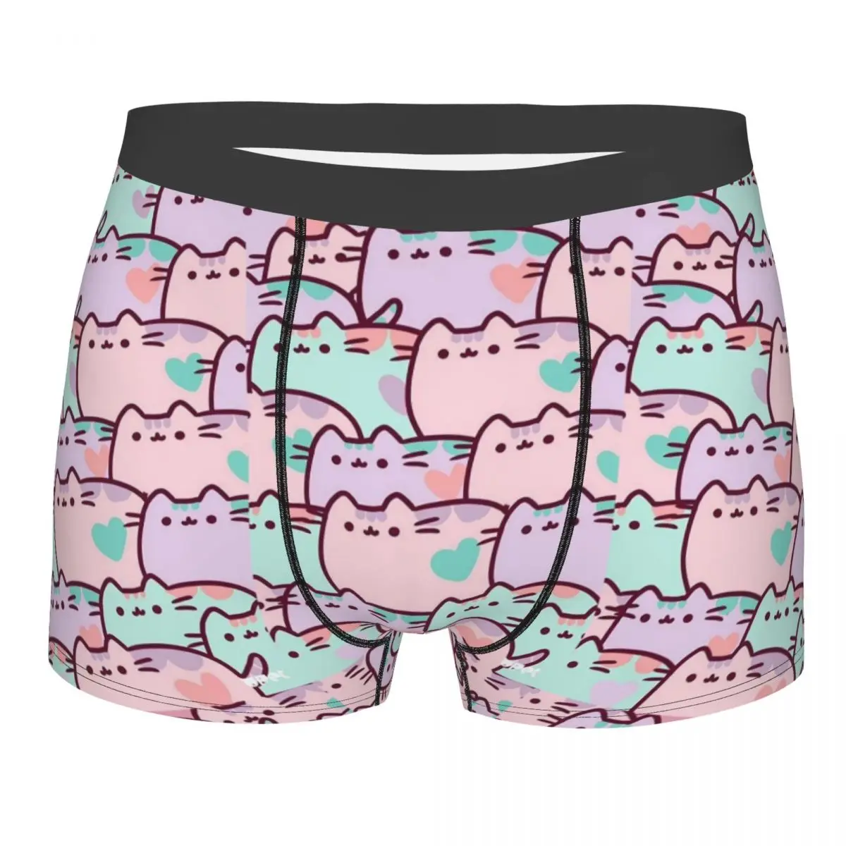 Комплект удобных мужских трусов-боксеров Pusheen, боксерские шорты, нижнее белье в коробке
Комплект удобных мужских трусов-боксеров Pusheen, боксерские шорты, нижнее белье в коробке