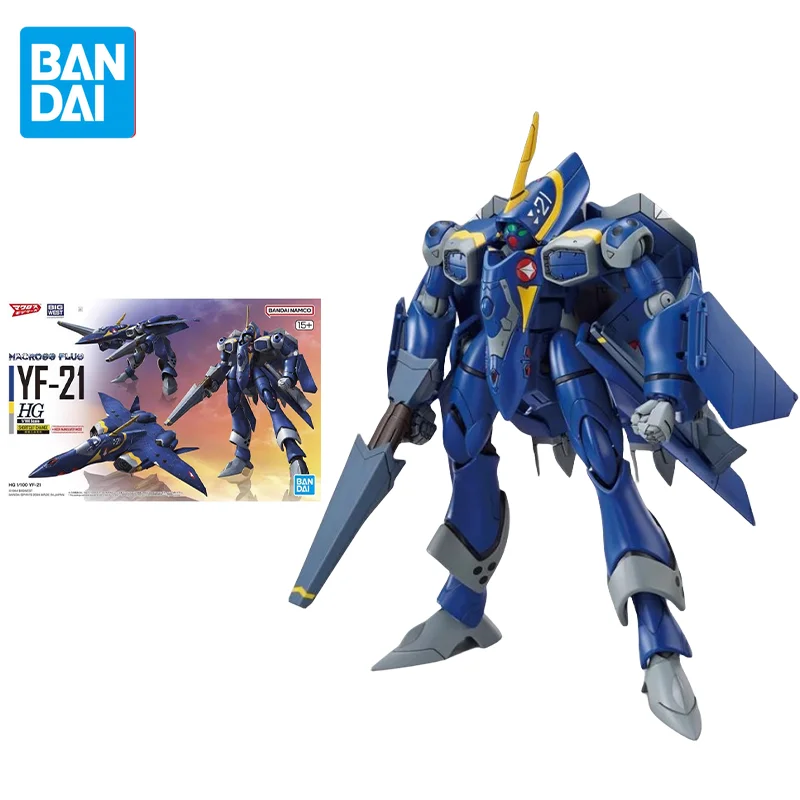 Bandai Macross HG YF-21 модель из ПВХ