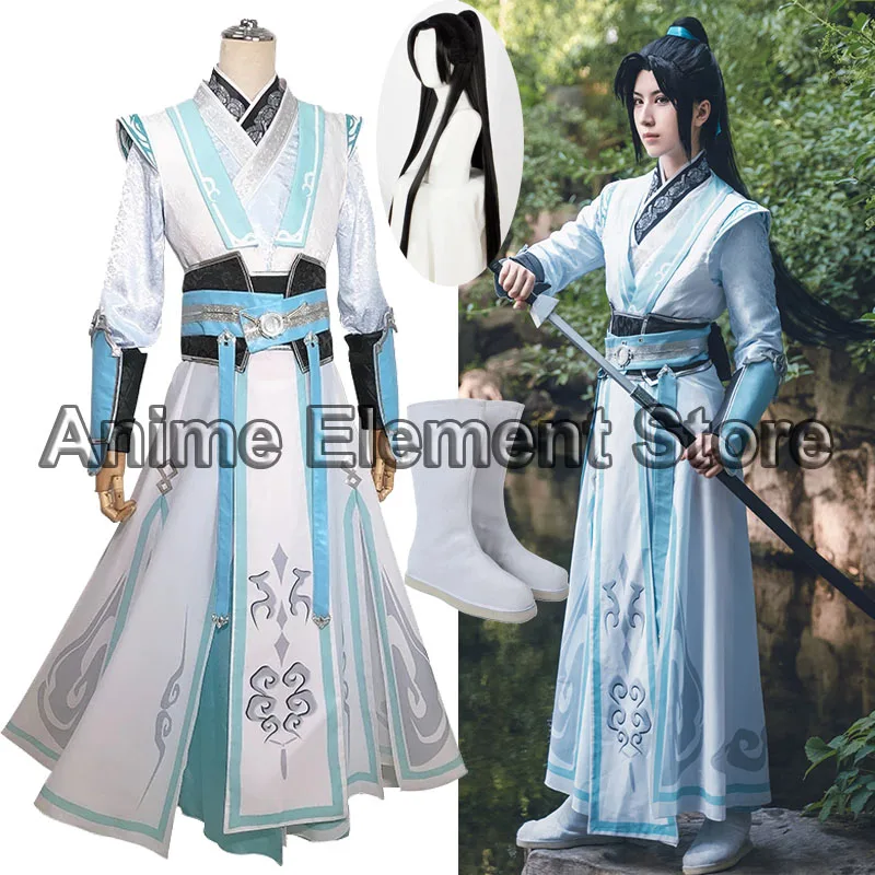 Костюм для косплея Luo Binghe из аниме «злодейственная система самоспасения», китайские старинные костюмы на Хэллоуин, косплей, мужская и женск...
Костюм для косплея Luo Binghe из аниме «злодейственная система самоспасения», китайские старинные костюмы на Хэллоуин, косплей, мужская и женск...