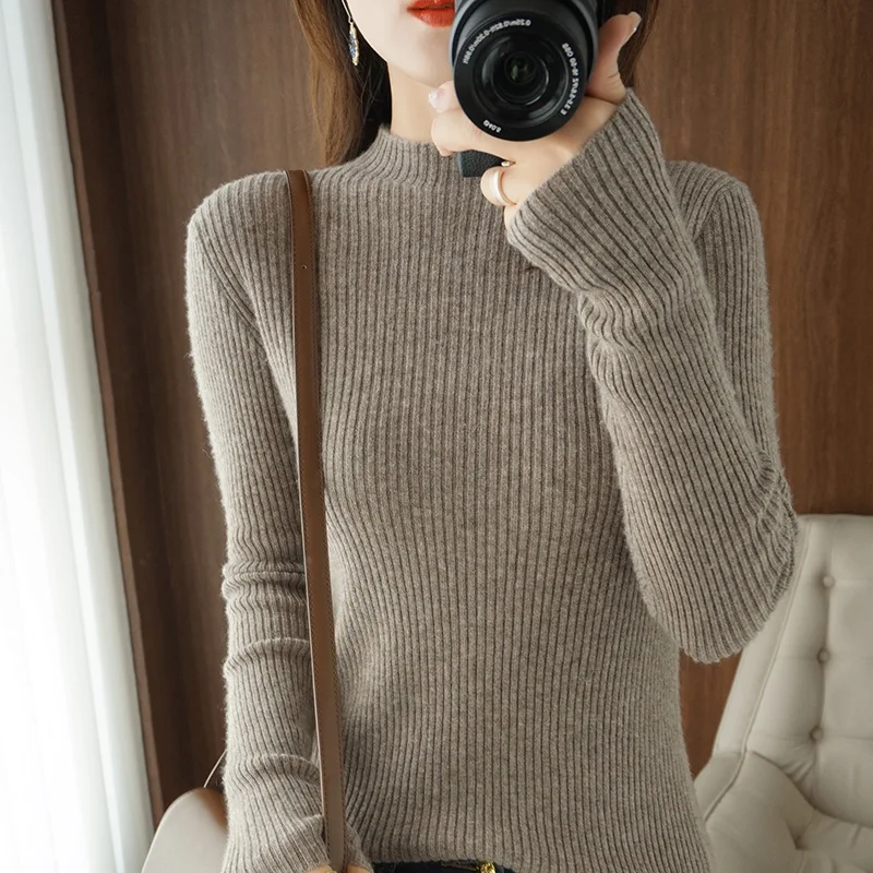 green knit sweater Autumn Winter Basic Sweater Woman Cashmere Knitted Ribbed Women Pullover Soft Tight Jumper
green knit sweater Autumn Winter Basic Sweater Woman Cashmere Knitted Ribbed Women Pullover Soft Tight Jumper