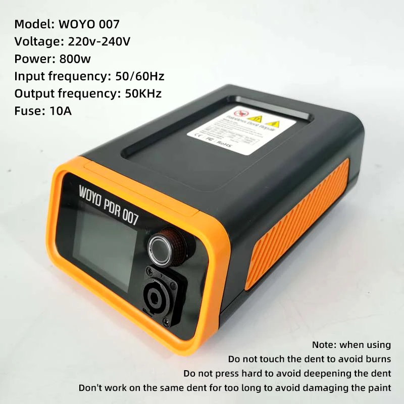 WOYO 007 Automotive Electromagnetic Depression Repair Instrument Iron Body Sheet Metal Depression Hail Pit Dent Repair Tool
WOYO 007 Automotive Electromagnetic Depression Repair Instrument Iron Body Sheet Metal Depression Hail Pit Dent Repair Tool