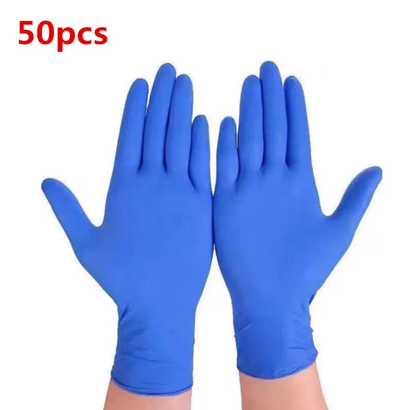 100/50pcs Disposable Nitrile Rubber Gloves Waterproof Latex Safety Glove For Laboratory Work Household Kitchen Garden Cleaning
100/50pcs Disposable Nitrile Rubber Gloves Waterproof Latex Safety Glove For Laboratory Work Household Kitchen Garden Cleaning