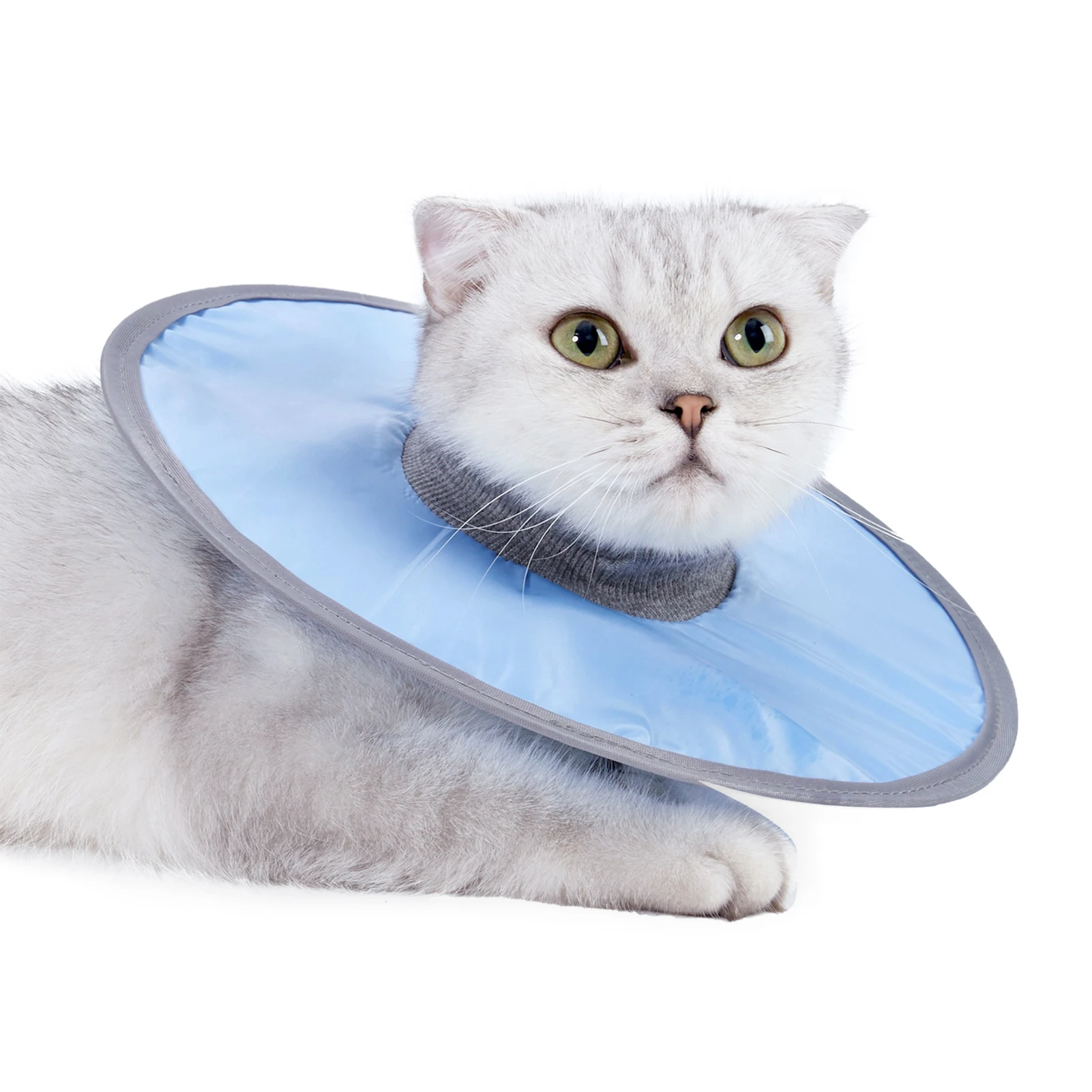 Pet Protective Collar Cat Cone Collar Anti-Bite Licking Adjustable Ribbing Neck Recovery Collar Medical Circle Pet Items Supplie
Pet Protective Collar Cat Cone Collar Anti-Bite Licking Adjustable Ribbing Neck Recovery Collar Medical Circle Pet Items Supplie