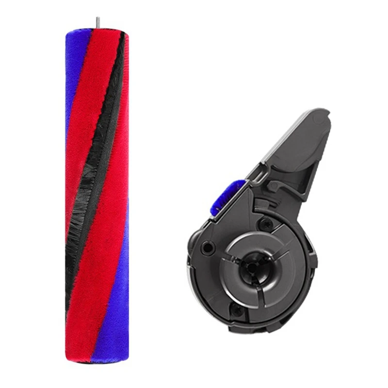 Сменная роликовая щетка с крышкой для Dyson V12 V15 тонкая легкая пушистая щетка аксессуары для пылесоса
Сменная роликовая щетка с крышкой для Dyson V12 V15 тонкая легкая пушистая щетка аксессуары для пылесоса