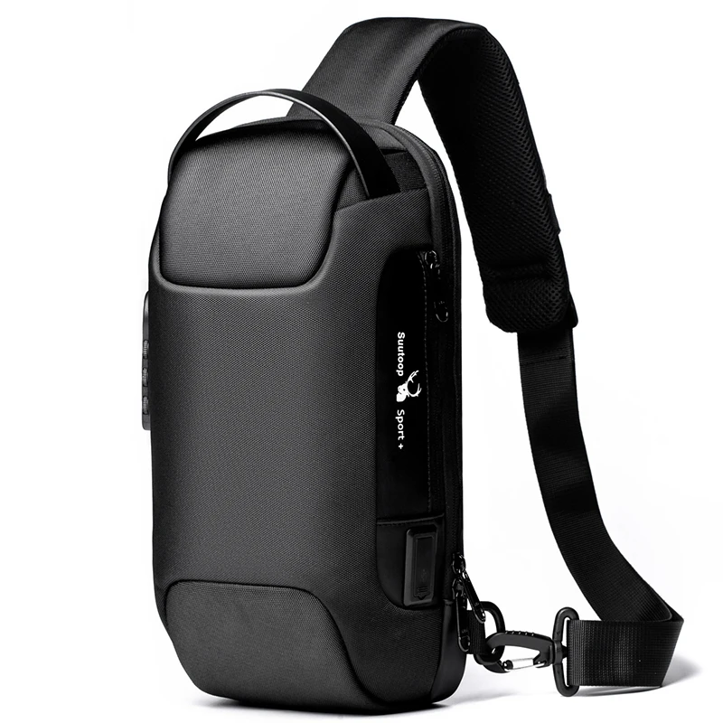 Men's Waterproof USB Oxford Crossbody Bag Anti-theft Shoulder Sling Bag Multifunction Short Travel Messenger Chest Pack For Male
Men's Waterproof USB Oxford Crossbody Bag Anti-theft Shoulder Sling Bag Multifunction Short Travel Messenger Chest Pack For Male