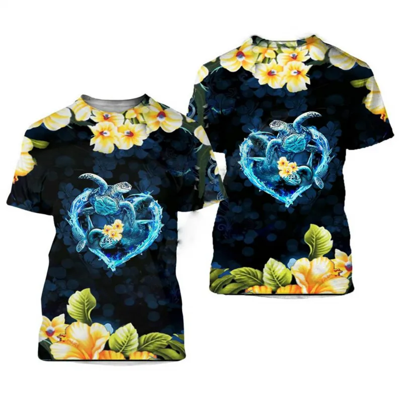 2023 3D Printed Turquoise Harajuku Hibiscus T-shirt Men and Women Lovers Casual T-shirt Summer Fashion Short Street Clothes
2023 3D Printed Turquoise Harajuku Hibiscus T-shirt Men and Women Lovers Casual T-shirt Summer Fashion Short Street Clothes