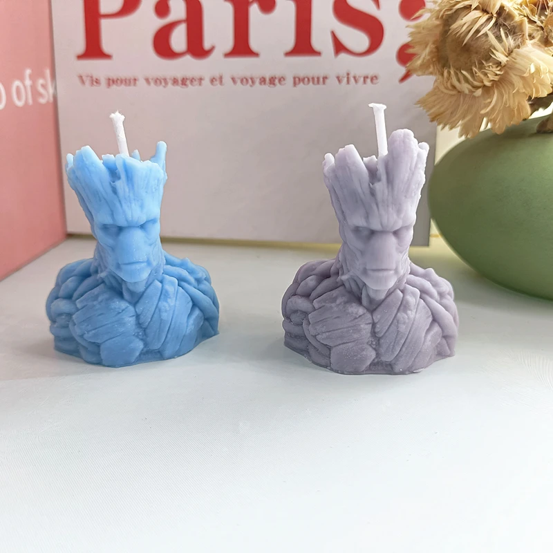 Tree Man Groot Bust Candle Silicone Molds Handmade Aromatherapy Wax Making Tools Home Decor Cake Decoration Birthday Gift
Tree Man Groot Bust Candle Silicone Molds Handmade Aromatherapy Wax Making Tools Home Decor Cake Decoration Birthday Gift