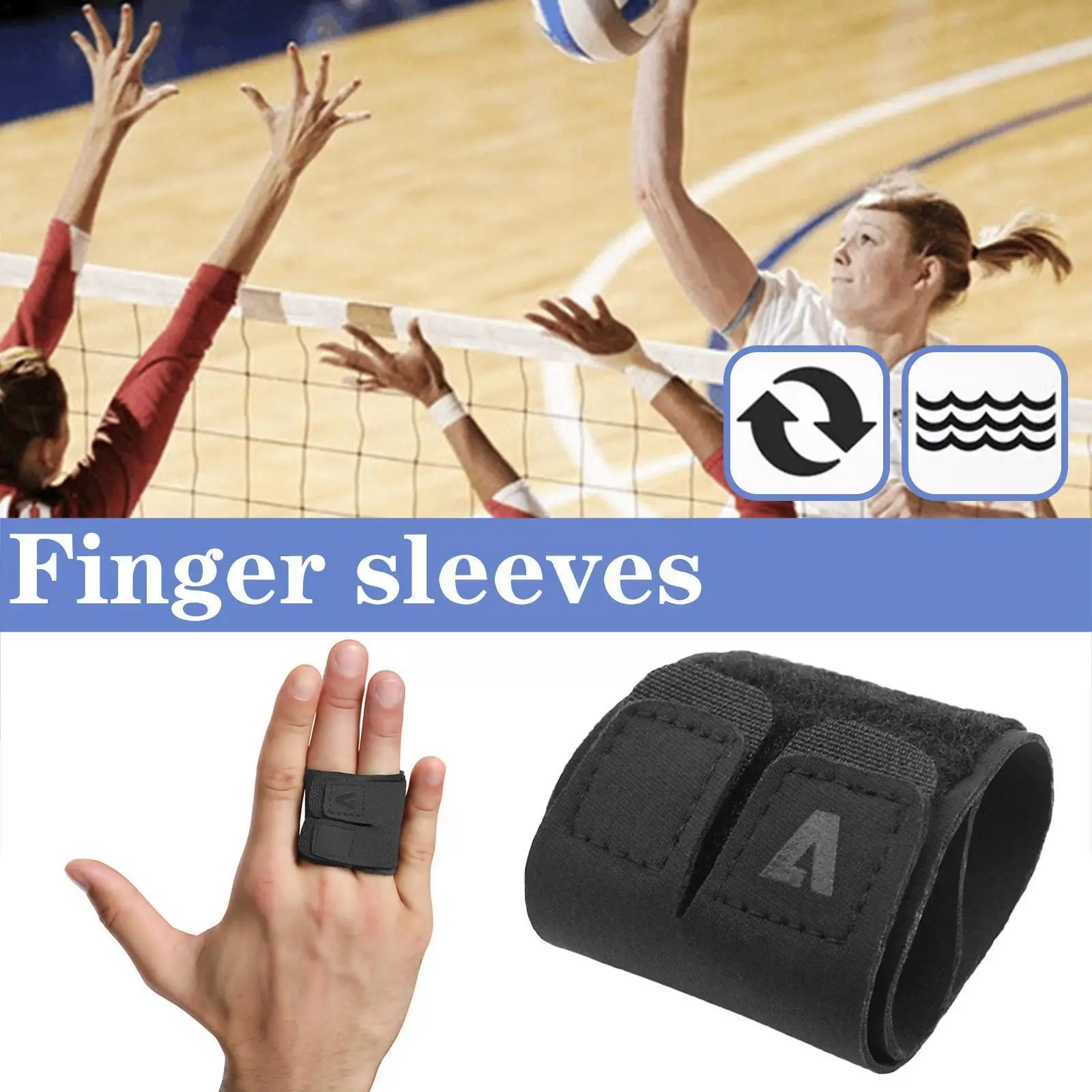 

1Pc Finger Splint Wraps Adjustable Finger Brace Finger Guards For Arthritis Sport Finger Support Sleeves Protector O6P4