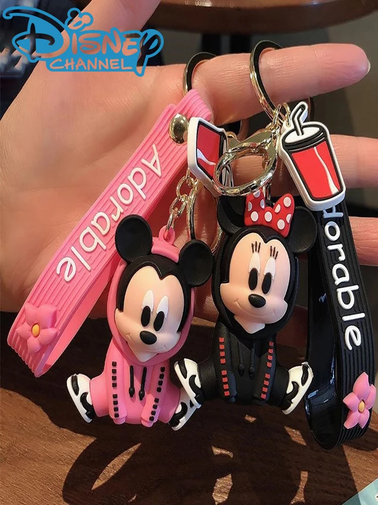 Disney Mickey Mouse Keychains Kawaii Minnie Key Chain Model Cute Cartoon Boy Girl Backpack Figure Keyring Kid Toy Children Gift
Disney Mickey Mouse Keychains Kawaii Minnie Key Chain Model Cute Cartoon Boy Girl Backpack Figure Keyring Kid Toy Children Gift