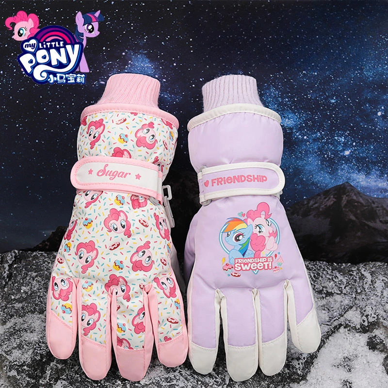 My Little Pony Twilight Sparkle Applejack осенние и зимние уличные лыжные ветрозащитные