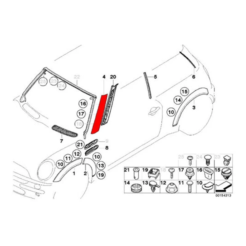 Отделка переднего ветрового стекла для BMW Mini Cooper R50 R52 R53 2001-2008, правое/левое окно, а-столб, панель, обшивка, 1 пара
Отделка переднего ветрового стекла для BMW Mini Cooper R50 R52 R53 2001-2008, правое/левое окно, а-столб, панель, обшивка, 1 пара
