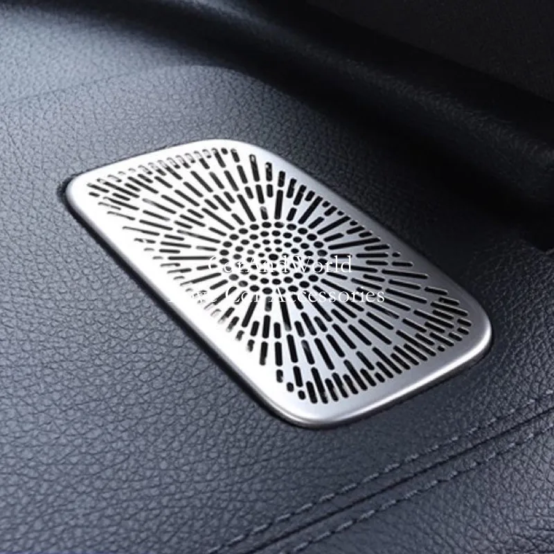 Stainless Steel Interior Trumpet Speaker Stereo Protector Audio Cover Trims Car Accessories For BYD SONG PLUS EV DM-i 2020-2023
Stainless Steel Interior Trumpet Speaker Stereo Protector Audio Cover Trims Car Accessories For BYD SONG PLUS EV DM-i 2020-2023
