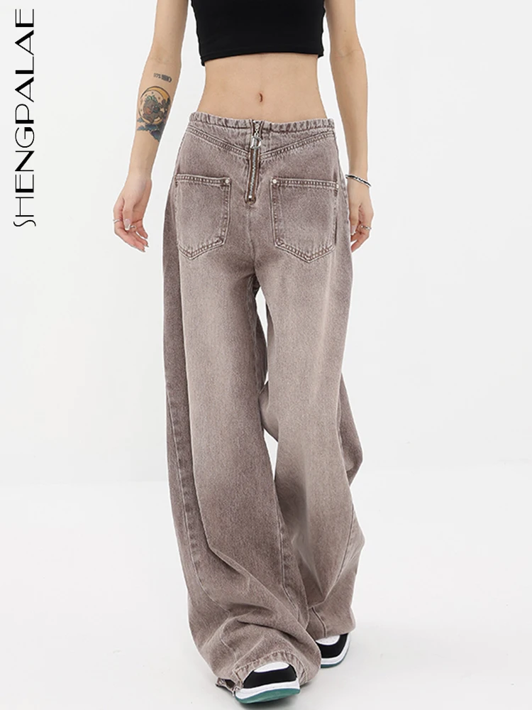 SHENGPALAE Korean Loose Fit Jeans Women's 2023 Spring New Trousers Casual High Waist Design Feel Large Pocket Floor Pants 5R1946
SHENGPALAE Korean Loose Fit Jeans Women's 2023 Spring New Trousers Casual High Waist Design Feel Large Pocket Floor Pants 5R1946