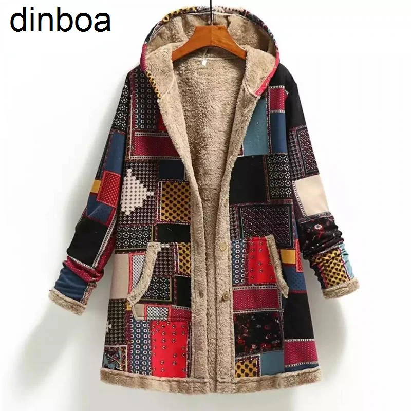 Зимнее женское теплое пальто Dinboa-2022 из искусственного меха, утепленная флисовая длинная куртка с капюшоном и карманами, женская Свободная верхняя одежда
Зимнее женское теплое пальто Dinboa-2022 из искусственного меха, утепленная флисовая длинная куртка с капюшоном и карманами, женская Свободная верхняя одежда