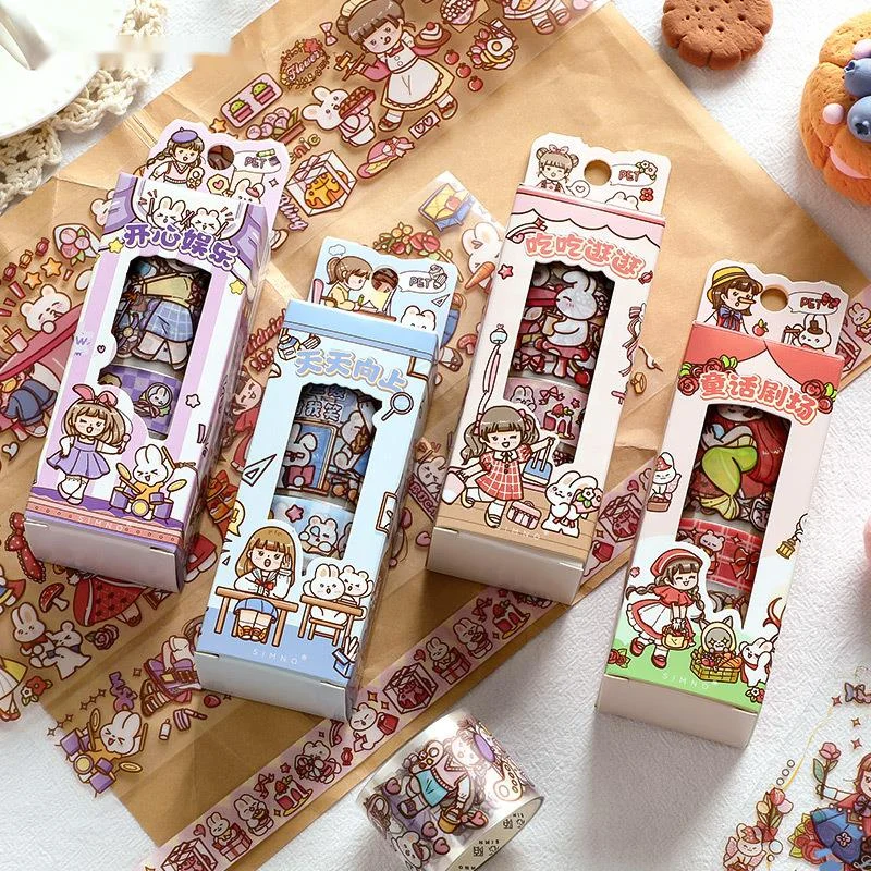 Daily Life Of Funny Girls Washi Tape Adhesive DIY Decoration Creative Scrapbooking Sticker Label Masking Tape School Supplies
Daily Life Of Funny Girls Washi Tape Adhesive DIY Decoration Creative Scrapbooking Sticker Label Masking Tape School Supplies