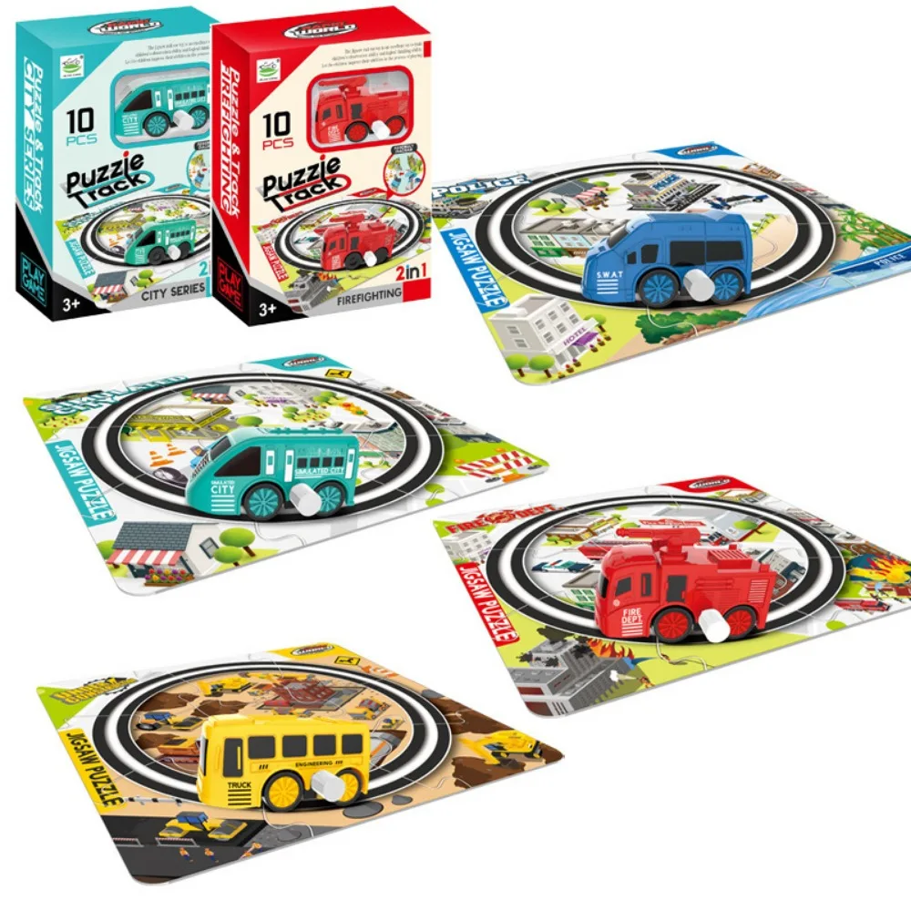 Puzzle Track Car Toy Fire Engineering Vehicle with Tracks for Kids Christmas Gifts Kids Toy Car Boys Toys Children Birthday Gift 
Puzzle Track Car Toy Fire Engineering Vehicle with Tracks for Kids Christmas Gifts Kids Toy Car Boys Toys Children Birthday Gift