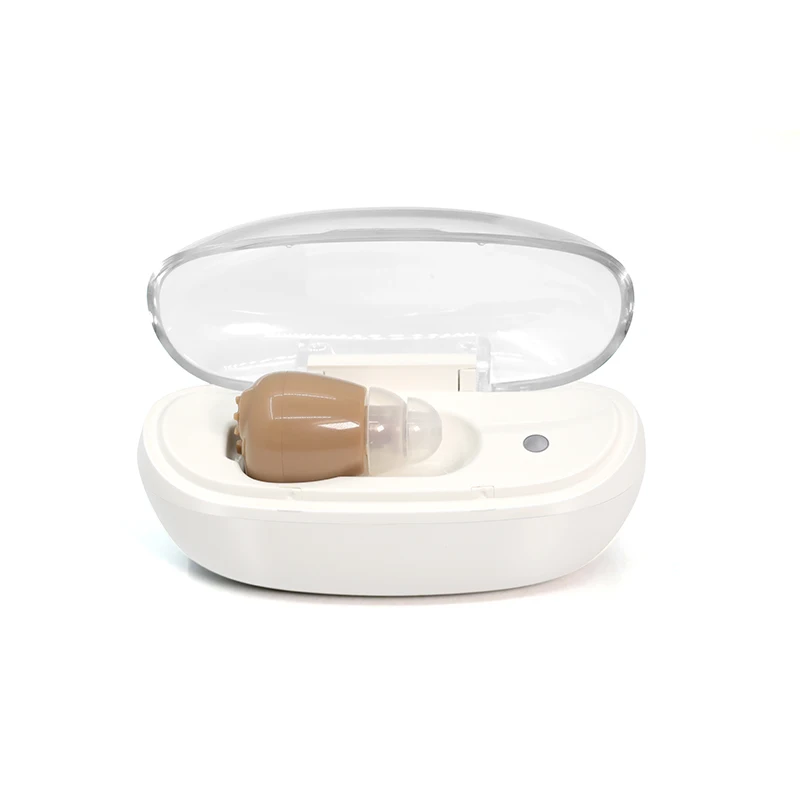 Hearing Aids Small Inner Ear Invisible Hearing Aid Adjustable Wireless Mini CIC Ear Best Sound Amplifier Hearing Loss
Hearing Aids Small Inner Ear Invisible Hearing Aid Adjustable Wireless Mini CIC Ear Best Sound Amplifier Hearing Loss