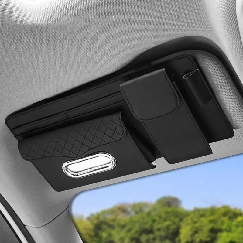 Car Sun Visor Organizer Storage Bag Multi-Pocket Holder Storage Pouch With Net Pockets For Cards Glasses Tissues Phone GPS
Car Sun Visor Organizer Storage Bag Multi-Pocket Holder Storage Pouch With Net Pockets For Cards Glasses Tissues Phone GPS