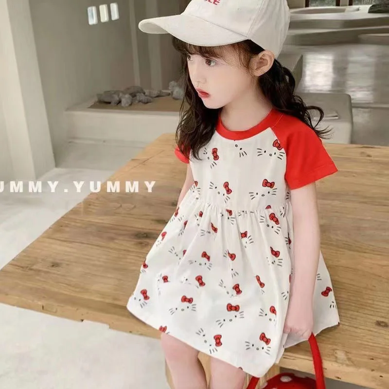 Summer Clothes T Shirt Dress Toddler Baby Girls Printed Cat Princess Summer Children's Summer Dress Dresses For Women Party 
Summer Clothes T Shirt Dress Toddler Baby Girls Printed Cat Princess Summer Children's Summer Dress Dresses For Women Party