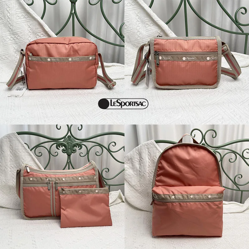 Женская сумка Lesportsac, однотонная Изысканная нейлоновая сумка, Повседневная сумка через плечо, легкая водонепроницаемая сумка-тоут
Женская сумка Lesportsac, однотонная Изысканная нейлоновая сумка, Повседневная сумка через плечо, легкая водонепроницаемая сумка-тоут