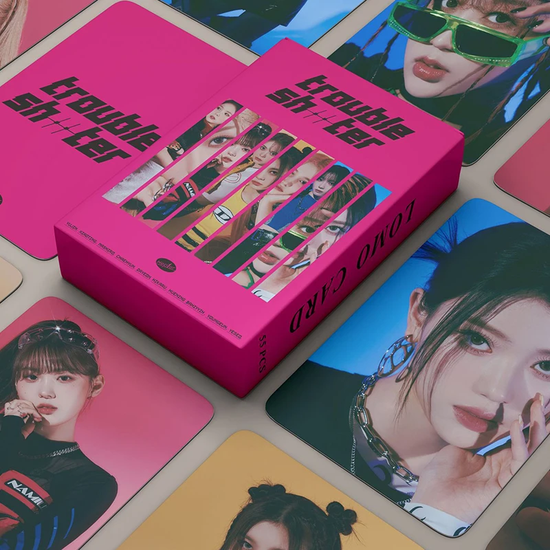 55Pcs/set Kep1er TROUBLESHOOTER We Fresh Lomo Card HD Photo Print Cards Pictures for Fans Gift Collected
55Pcs/set Kep1er TROUBLESHOOTER We Fresh Lomo Card HD Photo Print Cards Pictures for Fans Gift Collected