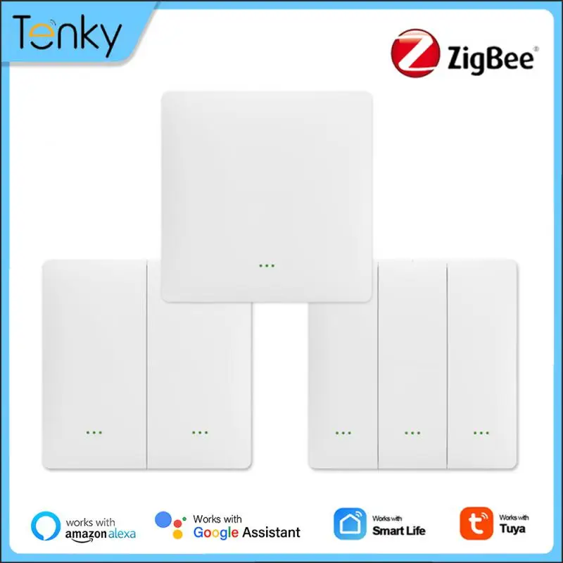 Умный выключатель Tuya Zigbee, автоматизация с приложением, с 9 режимами работы, поддержка Alexa Home
Умный выключатель Tuya Zigbee, автоматизация с приложением, с 9 режимами работы, поддержка Alexa Home