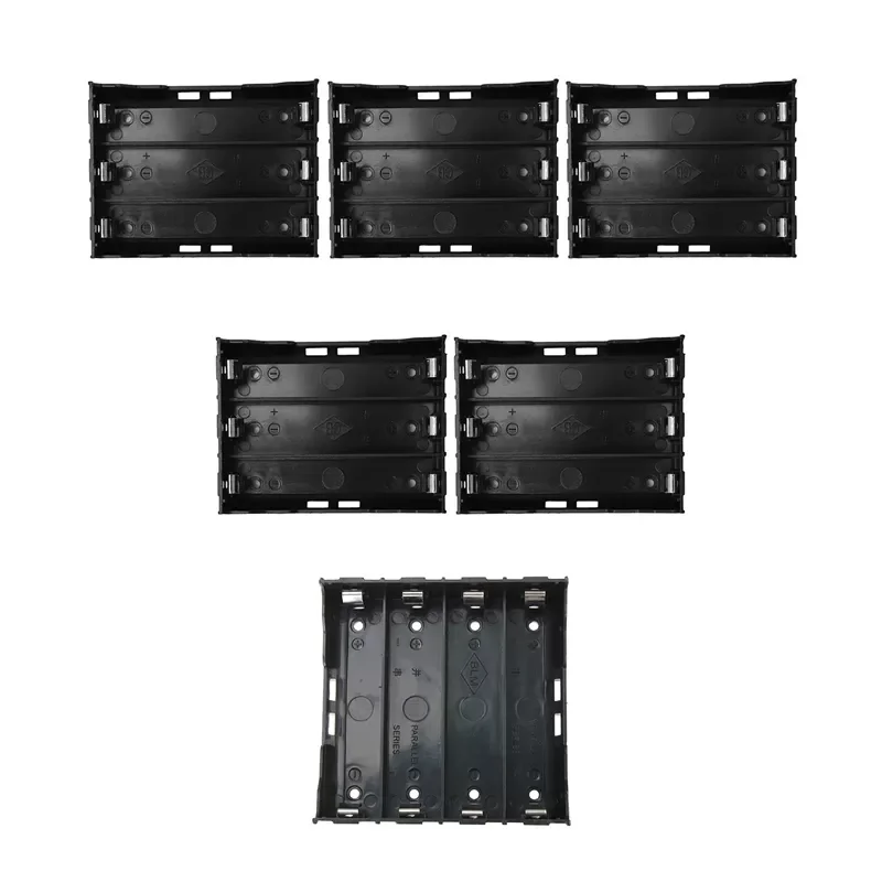 15 Pcs Black Plastic Batteries 6 Pin Battery Holder Case 3 X3.7V 18650 & 4X 13.7V 18650
15 Pcs Black Plastic Batteries 6 Pin Battery Holder Case 3 X3.7V 18650 & 4X 13.7V 18650