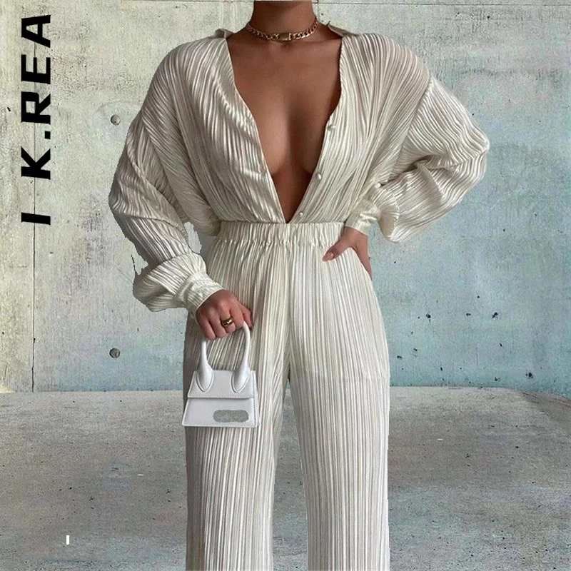 I K.Rea Women Set New Womens Women's Sports Pants Loose Long Pants Tracksuit Sexy 2 Piece Set Casual Long Female Women's Suit
I K.Rea Women Set New Womens Women's Sports Pants Loose Long Pants Tracksuit Sexy 2 Piece Set Casual Long Female Women's Suit
