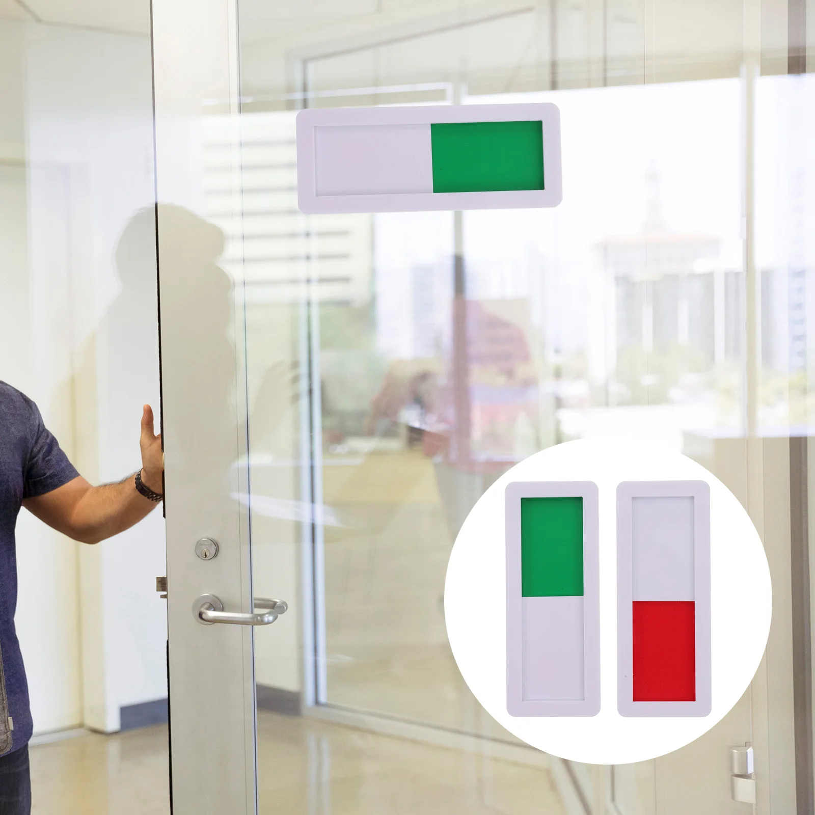 2pcs Privacy Open Sign Open Closed Door Sign Blank Door Indicator Sign for Office
2pcs Privacy Open Sign Open Closed Door Sign Blank Door Indicator Sign for Office