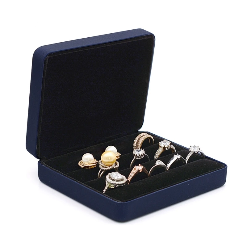 Travel Ring Organizer Box Handmade Jewelry Storage-Case Small Portable Jewellery 57BD
Travel Ring Organizer Box Handmade Jewelry Storage-Case Small Portable Jewellery 57BD