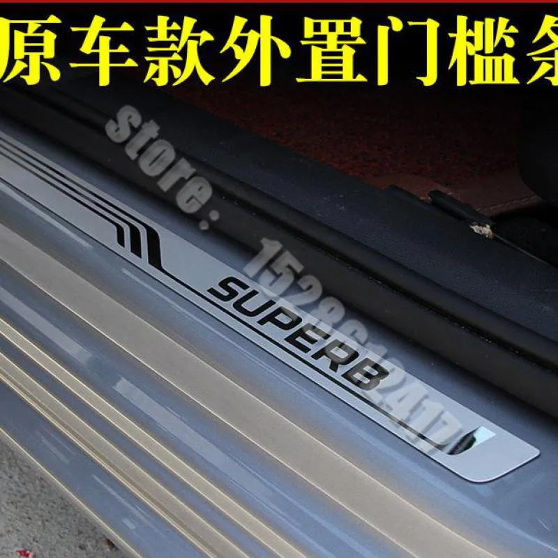 Free Shipping Car Styling for Skoda Superb 2016-2019 Stainless Steel Door Sill Scuff Plate/Door Sill Guard Kick Pedal Sticker
Free Shipping Car Styling for Skoda Superb 2016-2019 Stainless Steel Door Sill Scuff Plate/Door Sill Guard Kick Pedal Sticker