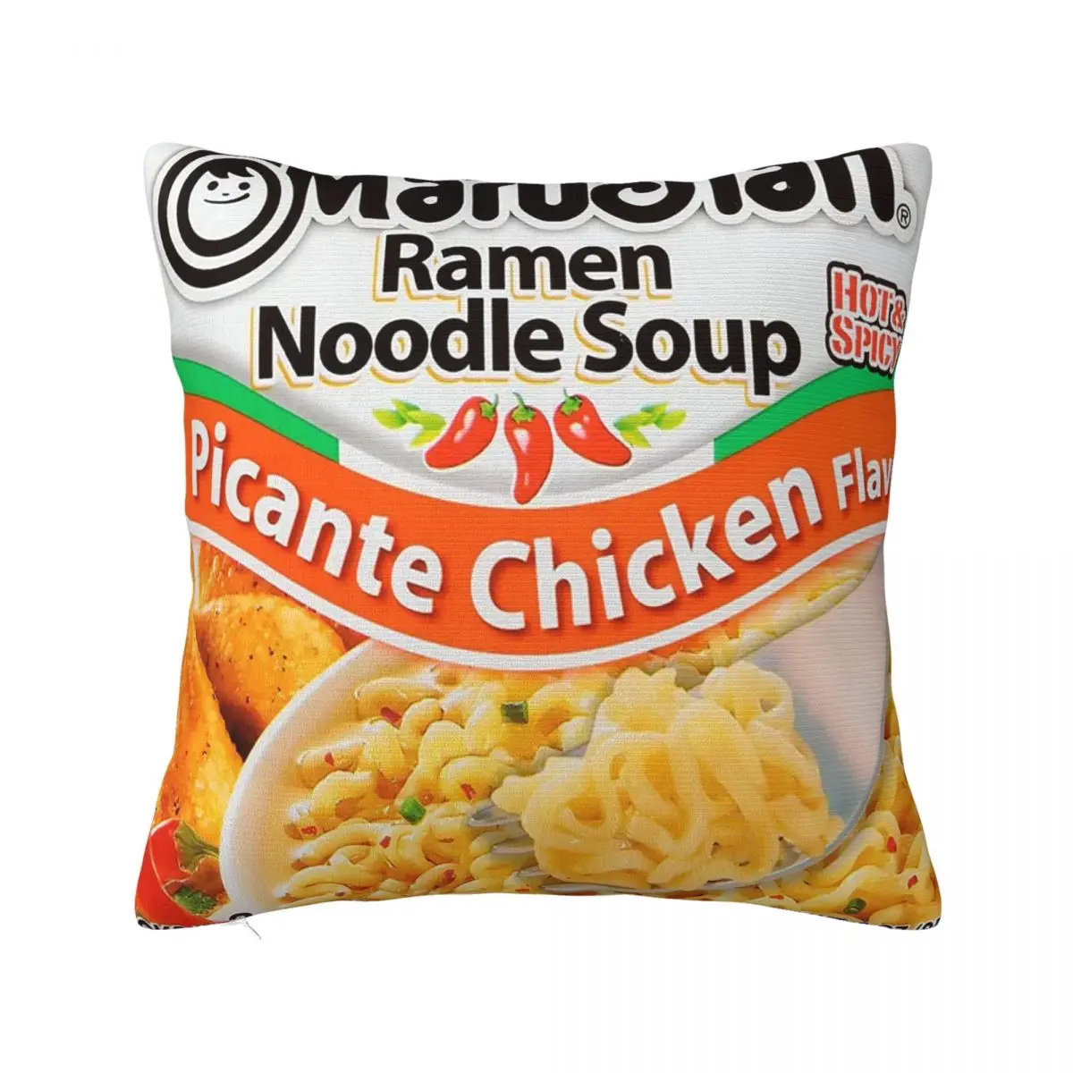 Клетчатая Подушка Maruchan, чехол с рисунком, украшение на молнии, лапша для еды, наволочка для кровати, 18 дюймов
Клетчатая Подушка Maruchan, чехол с рисунком, украшение на молнии, лапша для еды, наволочка для кровати, 18 дюймов