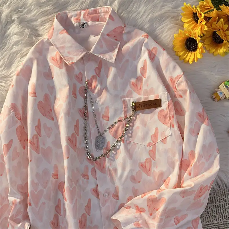 2022 New Tie-dye Buttoned Shirts Women Y2k Blouse Korean Loose Thin Long Sleeve Shirt Jacket Spring and Autumn
2022 New Tie-dye Buttoned Shirts Women Y2k Blouse Korean Loose Thin Long Sleeve Shirt Jacket Spring and Autumn