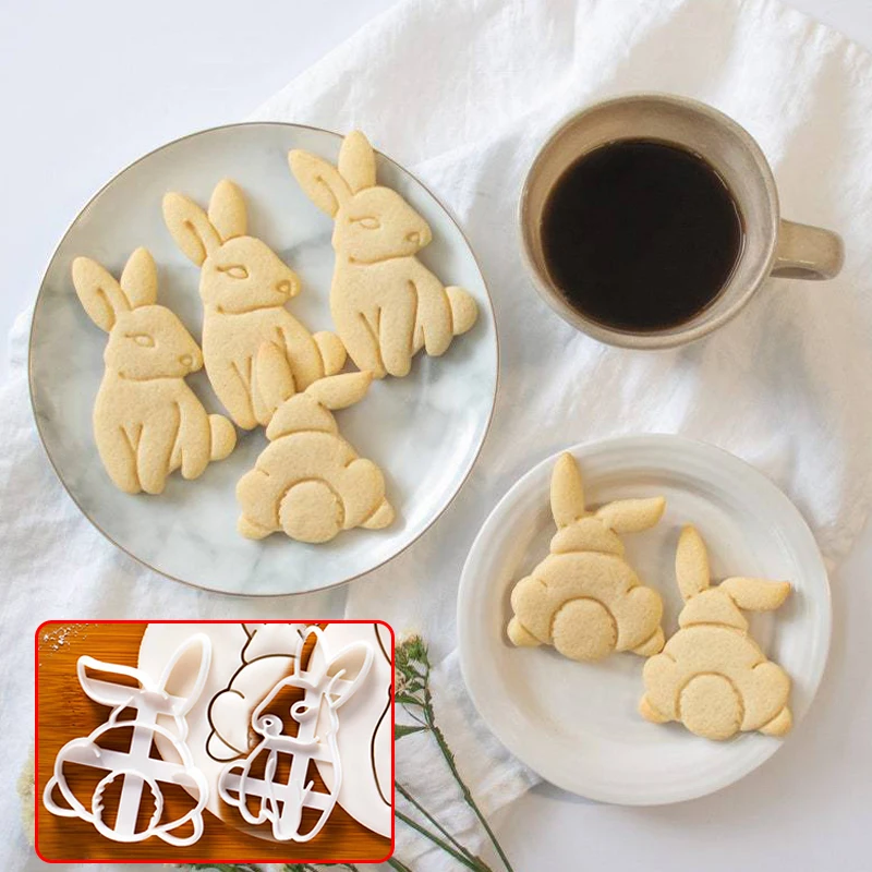 1/2Pcs Cartoon Bunny Cookie Cutters Rabbit Shape DIY Biscuit Mold Stamp DIY Biscuit Mold Kitchen Baking Accessories
1/2Pcs Cartoon Bunny Cookie Cutters Rabbit Shape DIY Biscuit Mold Stamp DIY Biscuit Mold Kitchen Baking Accessories