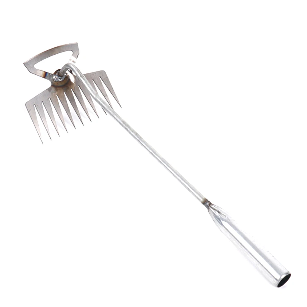 Durable Weeding Tool Weeder Wear-resistant Weeding Artifact 1 Pc 4-Tine Dual-Purpose For Prying/removing Thistles
Durable Weeding Tool Weeder Wear-resistant Weeding Artifact 1 Pc 4-Tine Dual-Purpose For Prying/removing Thistles