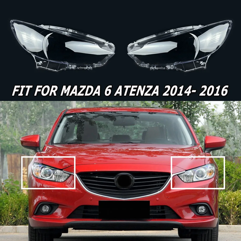 Новый абажур для объектива подходит для Mazda 6 Atenza 2014-2016, сменная крышка фары, прозрачная Автомобильная оболочка
Новый абажур для объектива подходит для Mazda 6 Atenza 2014-2016, сменная крышка фары, прозрачная Автомобильная оболочка