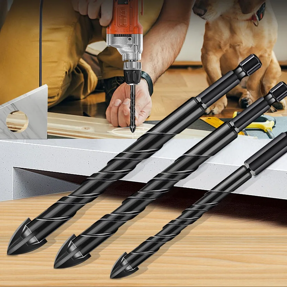 Tile Drill Bit Drill Bits Ceramic Cross Spear Head Drilling Tools Wear-resistant For Tile Brick Glass Brand New
Tile Drill Bit Drill Bits Ceramic Cross Spear Head Drilling Tools Wear-resistant For Tile Brick Glass Brand New