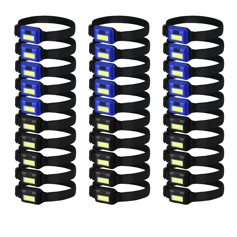30 Pcs Led Headlight Flashlight For Adults Kids Outdoor Flashlight Headlights With Adjustable Headband Waterproof
30 Pcs Led Headlight Flashlight For Adults Kids Outdoor Flashlight Headlights With Adjustable Headband Waterproof