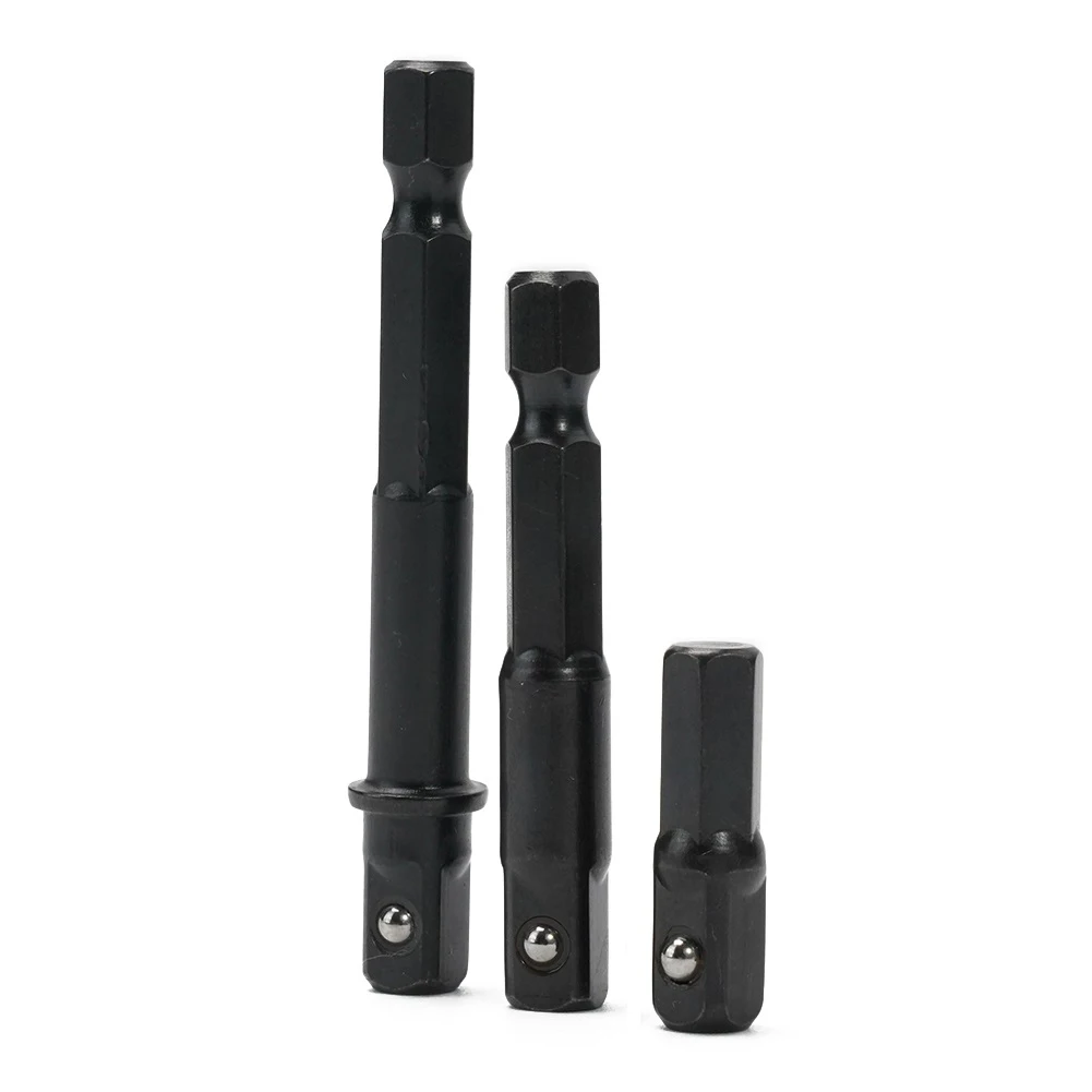 1/4pcs Impact Socket Adapter 1/4 Inch Shank Drill Bits Extension Rod For Impact Driver Hex Shank To Square Socket Extension
1/4pcs Impact Socket Adapter 1/4 Inch Shank Drill Bits Extension Rod For Impact Driver Hex Shank To Square Socket Extension