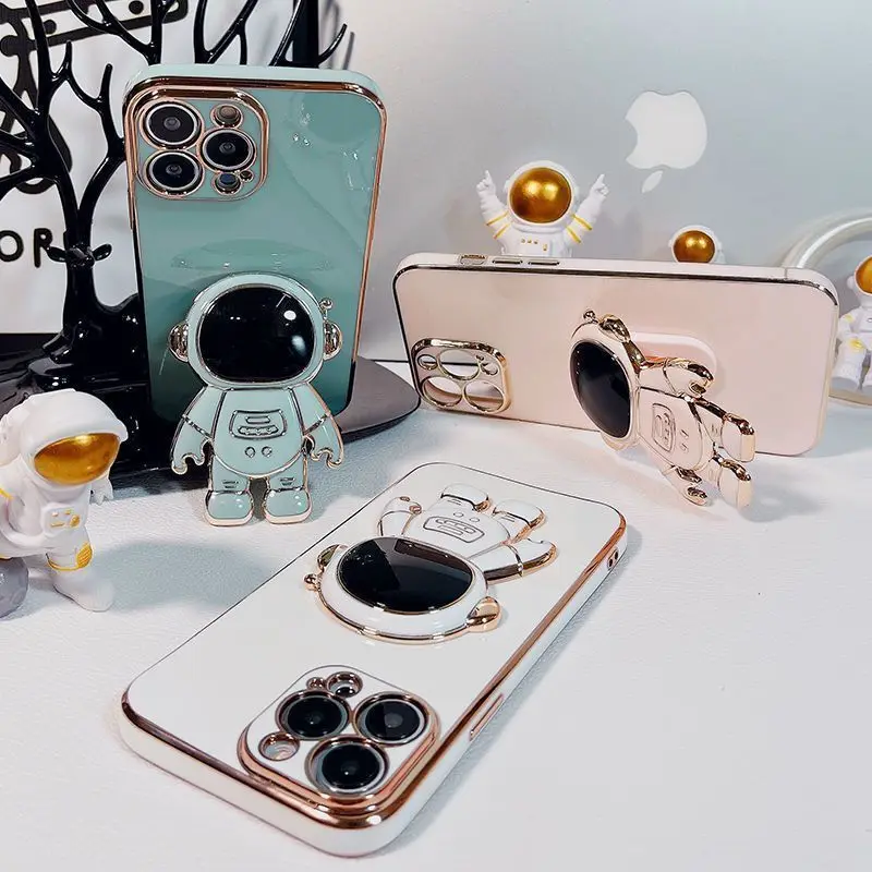 3D Astronaut Folding Stand Soft ShockProof Phone Case for iPhone 14 13 12 11 Pro Max Plus Mini X XS XR 8 7 Back Cover
3D Astronaut Folding Stand Soft ShockProof Phone Case for iPhone 14 13 12 11 Pro Max Plus Mini X XS XR 8 7 Back Cover